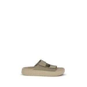 Veja Beige Calf Leather Bos Taurus Women's Sandals